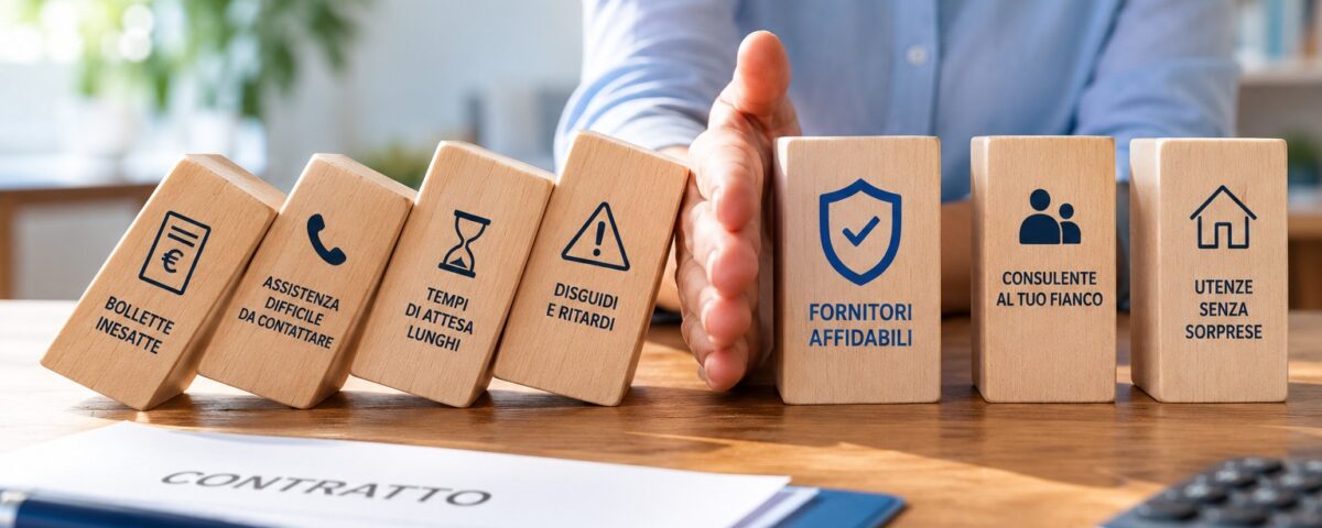 Infografica ARERA sulla soddisfazione dei clienti luce e gas: 91/100 per l’assistenza telefonica, 57,3% per i reclami scritti, 86,9% con problema risolto e 19,4% con problema irrisolto.